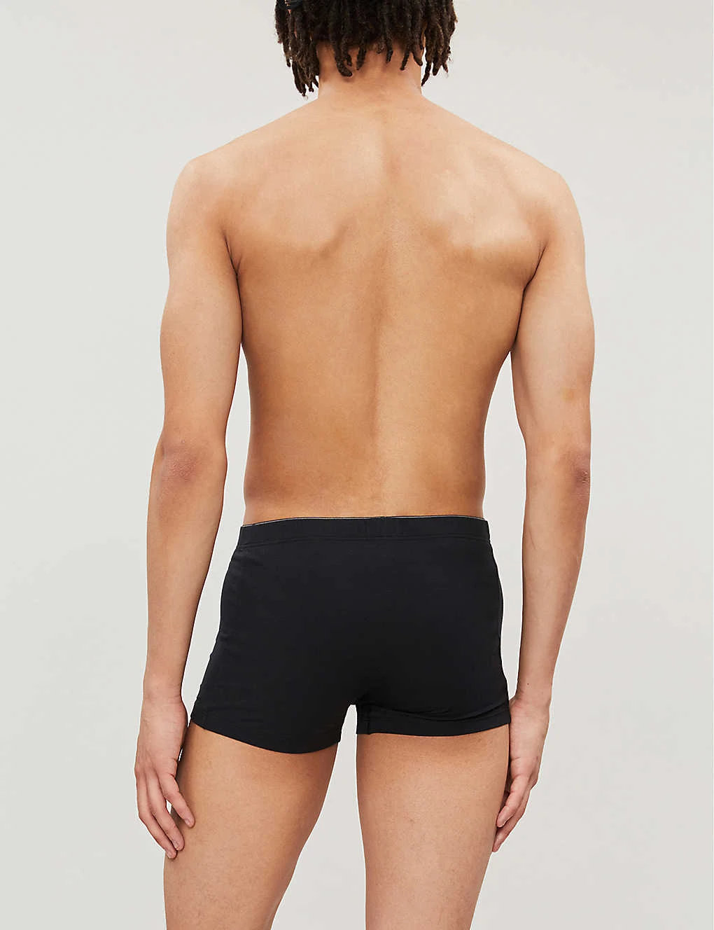 HANRO Elasticated Slim-fit Stretch-cotton Trunks 3 HANRO Elasticated Slim-fit Stretch-cotton Trunks - Image 3