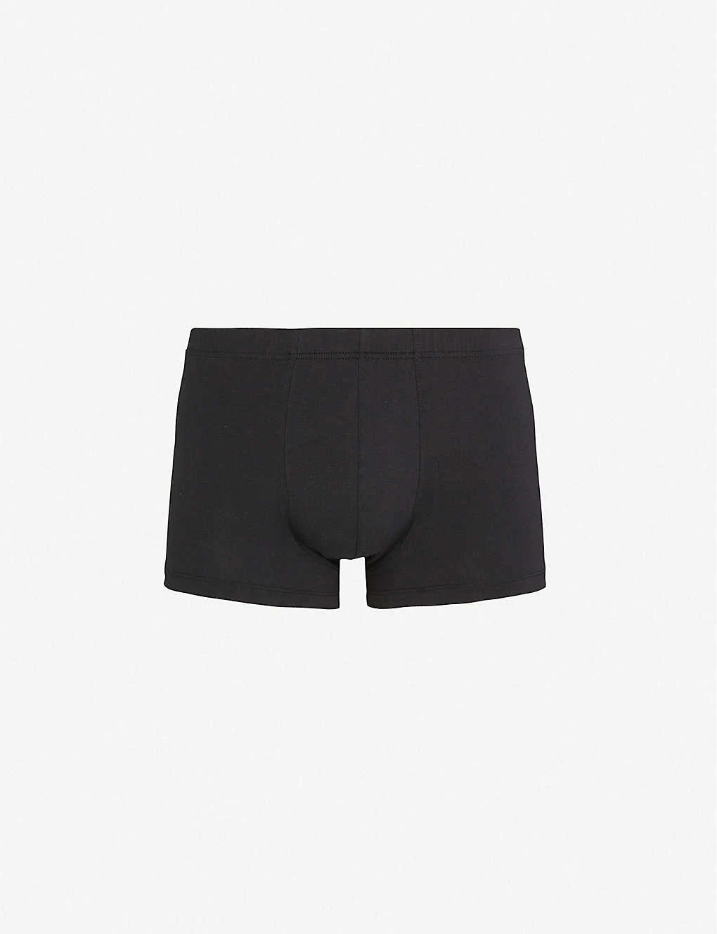 HANRO Elasticated Slim-fit Stretch-cotton Trunks 1 HANRO Elasticated Slim-fit Stretch-cotton Trunks