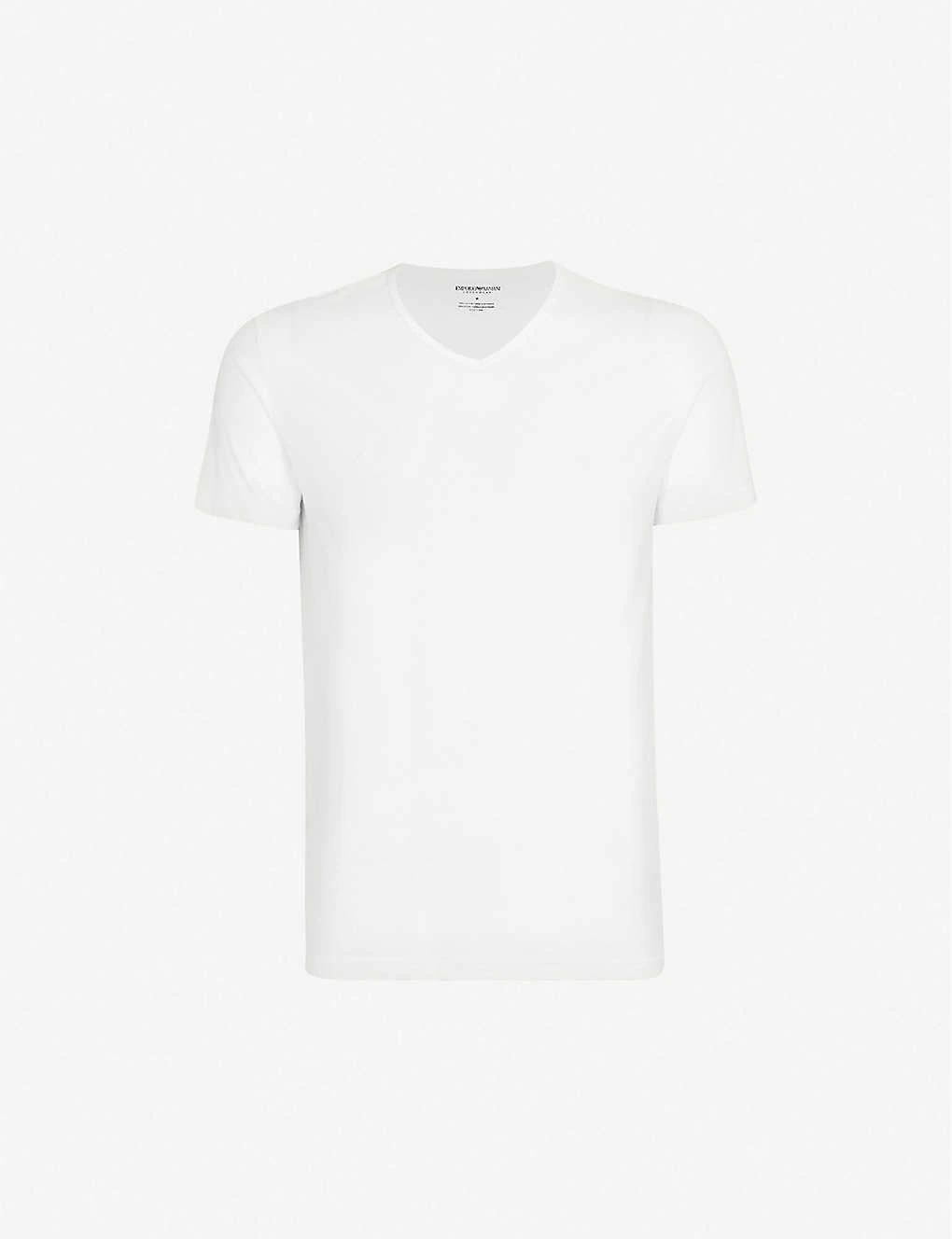 Emporio Armani Pack Of Two V-neck Cotton-jersey T-shirts 1 Emporio Armani Pack Of Two V-neck Cotton-jersey T-shirts