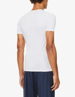 Jack Pima-cotton T-shirt 11 Jack Pima-cotton T-shirt -Outlet Daily Tops Store 102 89001966 8005JACK001WHI WHITE ALT03