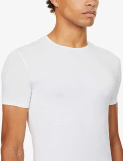 Jack Pima-cotton T-shirt 12 Jack Pima-cotton T-shirt -Outlet Daily Tops Store 102 89001966 8005JACK001WHI WHITE ALT04