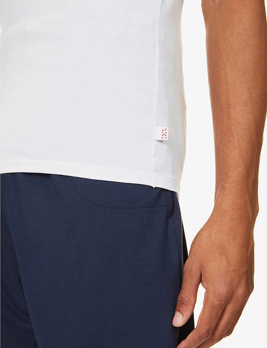 Crewneck Modal T-shirt 6 Crewneck Modal T-shirt - Image 6