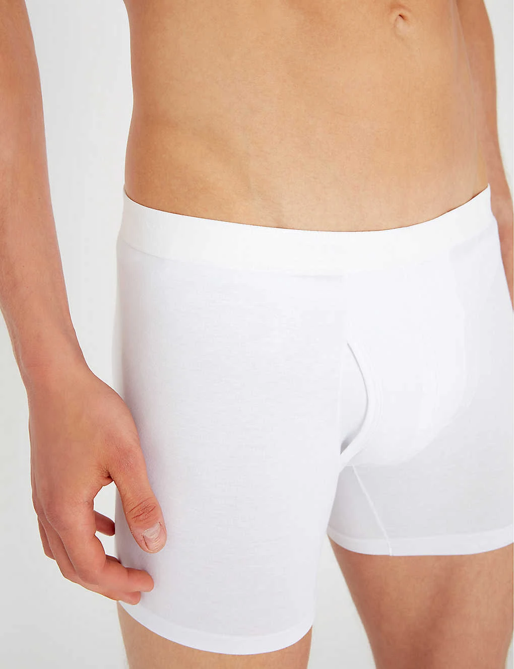 Jack Slim-fit Pima-cotton Trunks 5 Jack Slim-fit Pima-cotton Trunks - Image 5