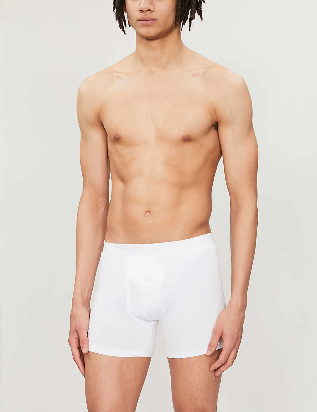 Jack Slim-fit Pima-cotton Trunks 2 Jack Slim-fit Pima-cotton Trunks - Image 2
