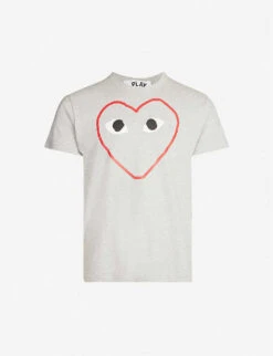 Comme Des Garçons Play CDG EMPTY HEART TEE