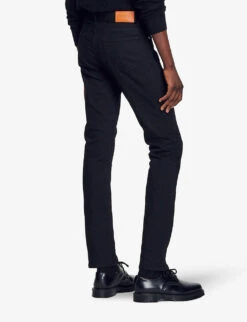 Sandro Straight Slim-fit Jeans 10 Sandro Straight Slim-fit Jeans -Outlet Daily Tops Store 74 10081 SHPJE00142 BLACK ALT03