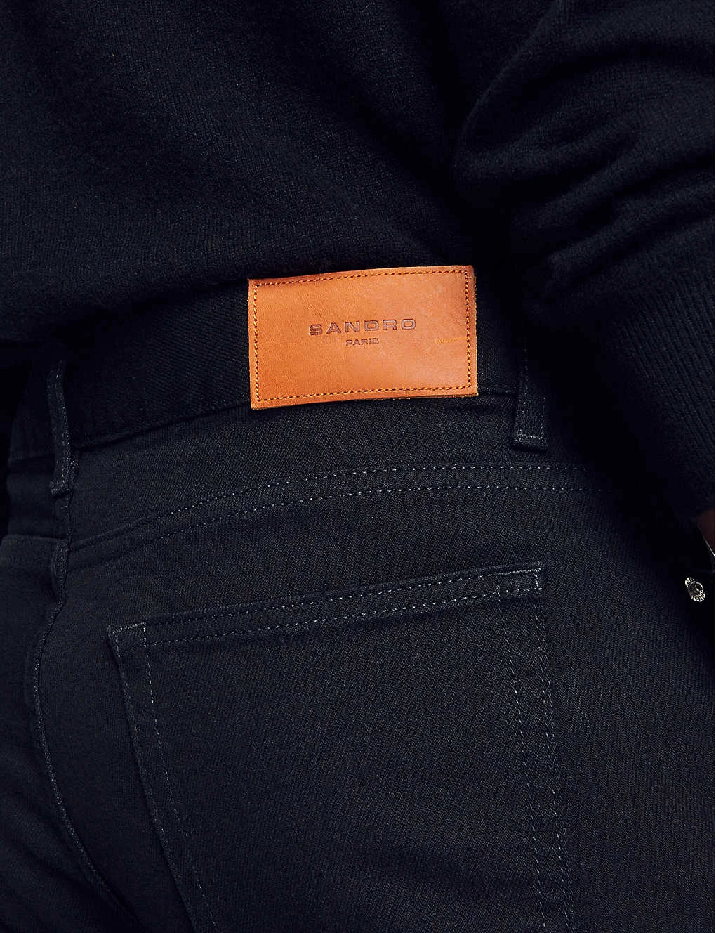 Sandro Straight Slim-fit Jeans 6 Sandro Straight Slim-fit Jeans - Image 6