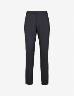 Sandro Slim-fit Tapered Stretch-wool Trousers