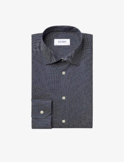 ETON Slim-fit Cotton-twill Shirt