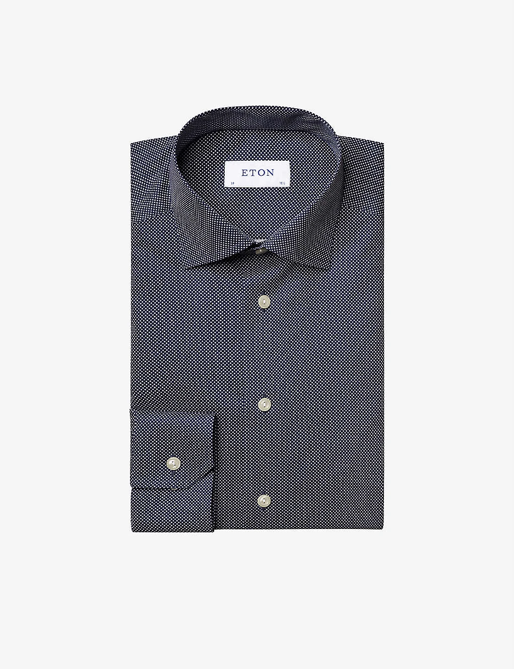 ETON Slim-fit Cotton-twill Shirt 1 ETON Slim-fit Cotton-twill Shirt