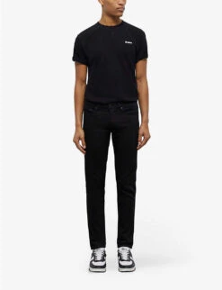 THE KOOPLES Mid-rise Slim-fit Denim Jeans 9 THE KOOPLES Mid-rise Slim-fit Denim Jeans -Outlet Daily Tops Store 963 10097 HJEA18100JBLA04 BLA04 ALT01