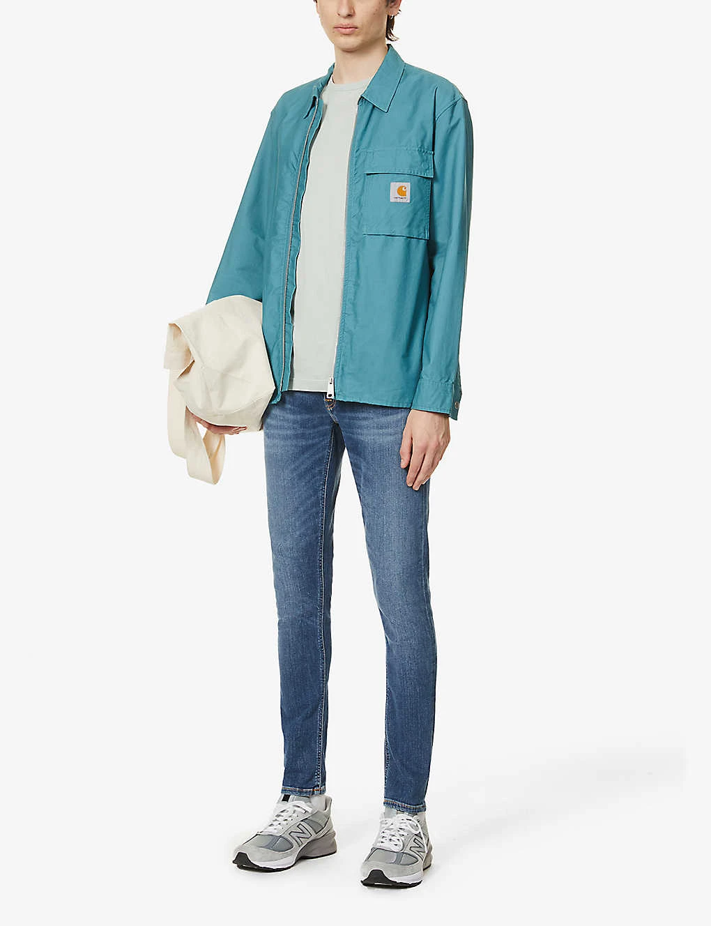 Nudie Jeans Skinny Lin Tapered Jeans 2 Nudie Jeans Skinny Lin Tapered Jeans - Image 2