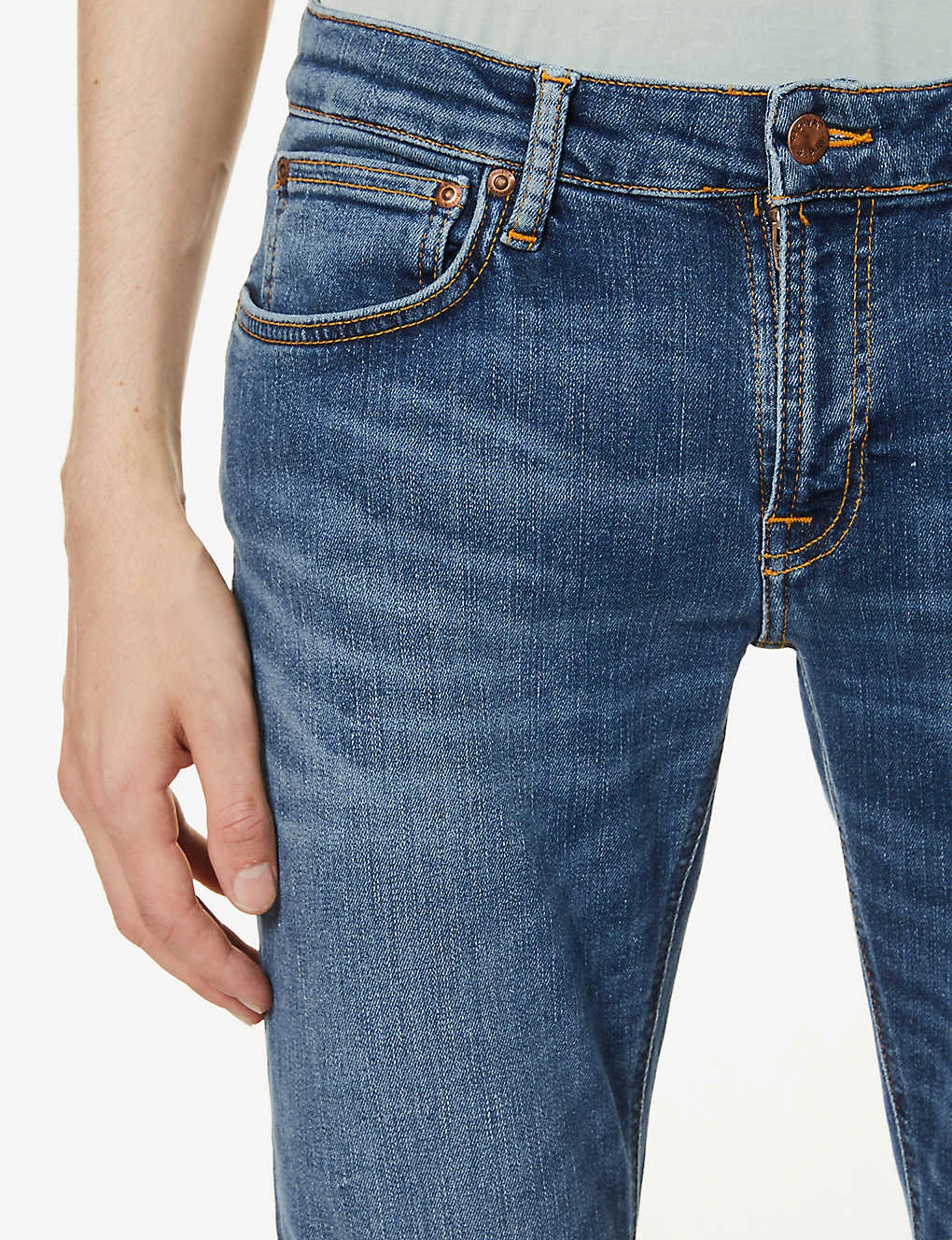 Nudie Jeans Skinny Lin Tapered Jeans 5 Nudie Jeans Skinny Lin Tapered Jeans - Image 5