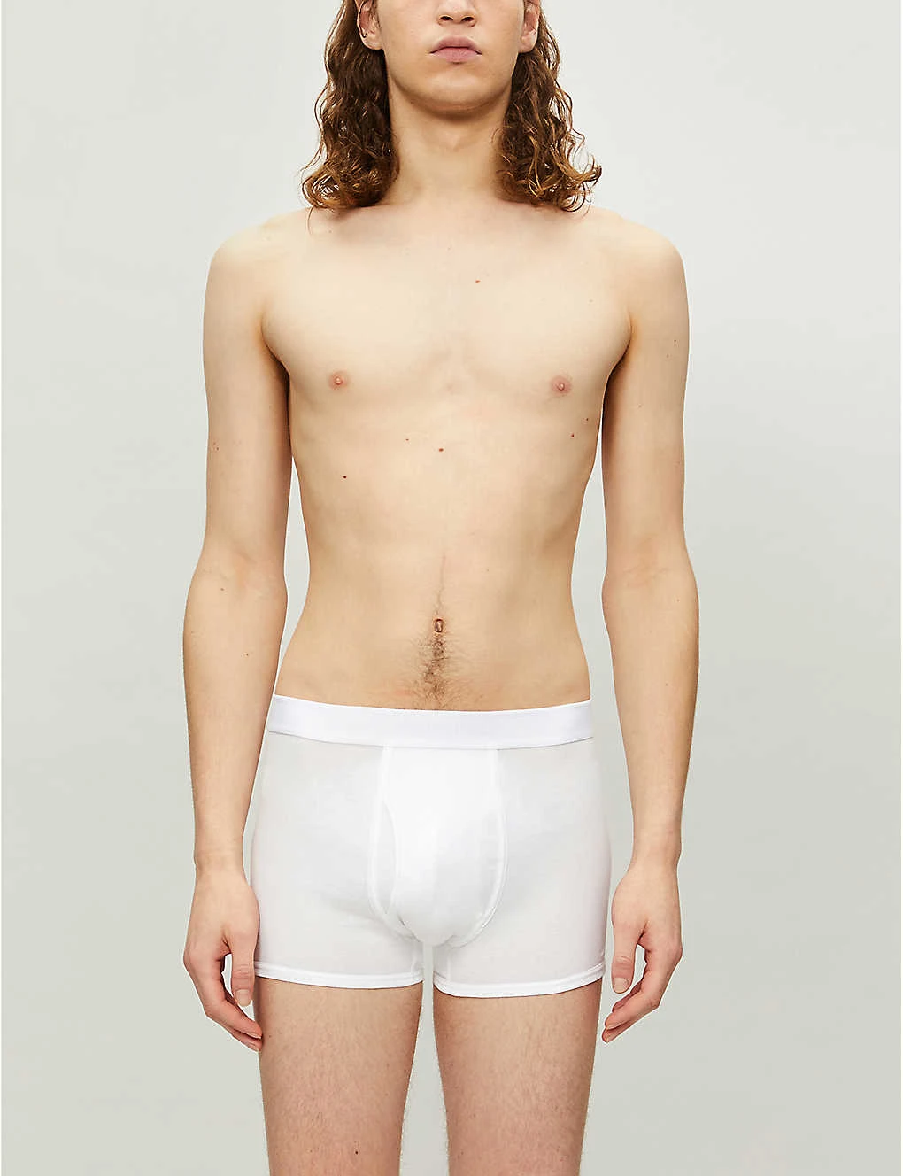 Sunspel Q82 Regular-fit Cotton Trunks 2 Sunspel Q82 Regular-fit Cotton Trunks - Image 2