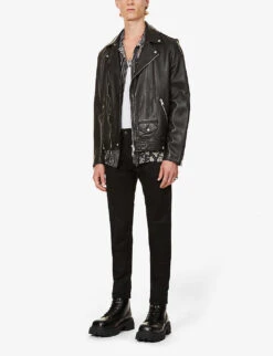 Replay Anbass Hyperflex Slim-fit Stretch-denim Jeans 8 Replay Anbass Hyperflex Slim-fit Stretch-denim Jeans -Outlet Daily Tops Store R03637121 BLACK ALT01