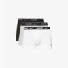 Nike Pack Of Three Everyday Stretch-cotton Jersey Trunks