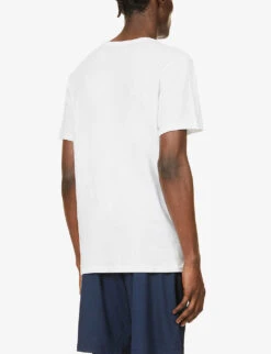 Calvin Klein Pack Of Three Cotton-jersey T-shirts 8 Calvin Klein Pack Of Three Cotton-jersey T-shirts -Outlet Daily Tops Store R03653211 WHITE ALT02