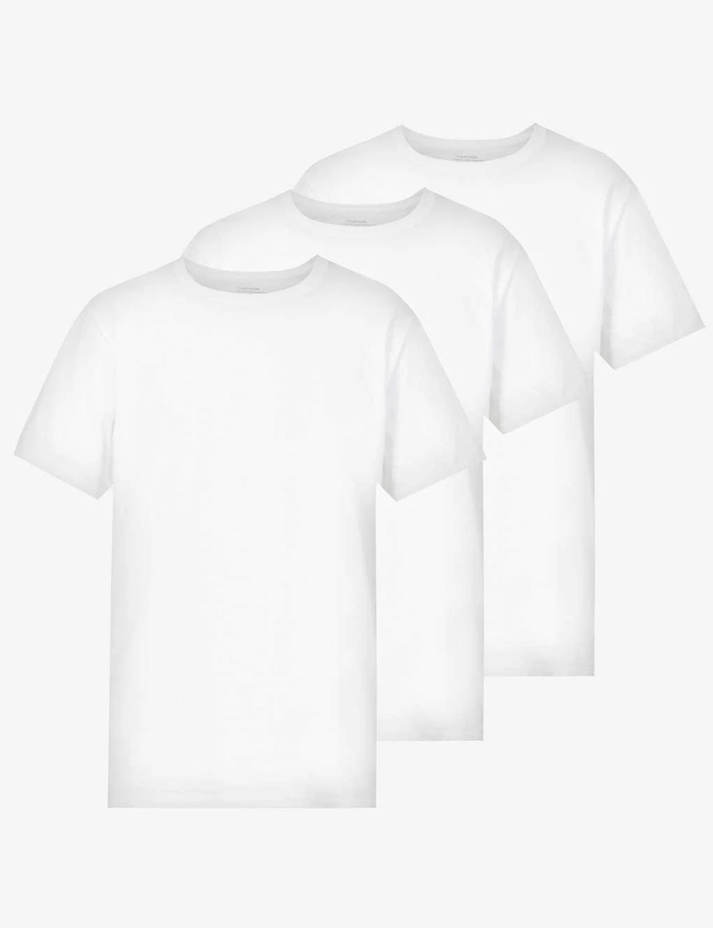 Calvin Klein Pack Of Three Cotton-jersey T-shirts 1 Calvin Klein Pack Of Three Cotton-jersey T-shirts