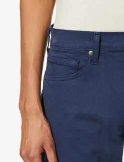 Paige Federal Slim-fit Straight-leg Stretch-cotton Jeans -Outlet Daily Tops Store R03710104 RICHNAVY ALT03