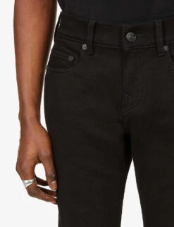 True Religion Rocco No Flap Regular-fit Slim Jeans -Outlet Daily Tops Store R03719655 BODYRINSEBLACK ALT03