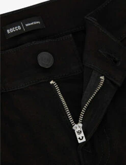 True Religion Rocco No Flap Regular-fit Slim Jeans -Outlet Daily Tops Store R03719655 BODYRINSEBLACK ALT06