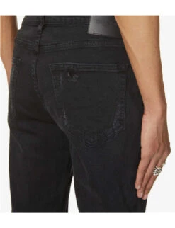 True Religion Rocco Skinny Slim-fit Stretch-denim Jeans 12 True Religion Rocco Skinny Slim-fit Stretch-denim Jeans -Outlet Daily Tops Store R03719661 BLACK ALT05