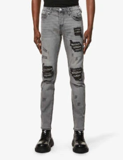 True Religion Tr Rocco Skinny Jeans 9 True Religion Tr Rocco Skinny Jeans -Outlet Daily Tops Store R03719663 WASHEDBLACK ALT02