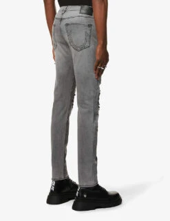 True Religion Tr Rocco Skinny Jeans 10 True Religion Tr Rocco Skinny Jeans -Outlet Daily Tops Store R03719663 WASHEDBLACK ALT03