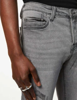 True Religion Tr Rocco Skinny Jeans 11 True Religion Tr Rocco Skinny Jeans -Outlet Daily Tops Store R03719663 WASHEDBLACK ALT04