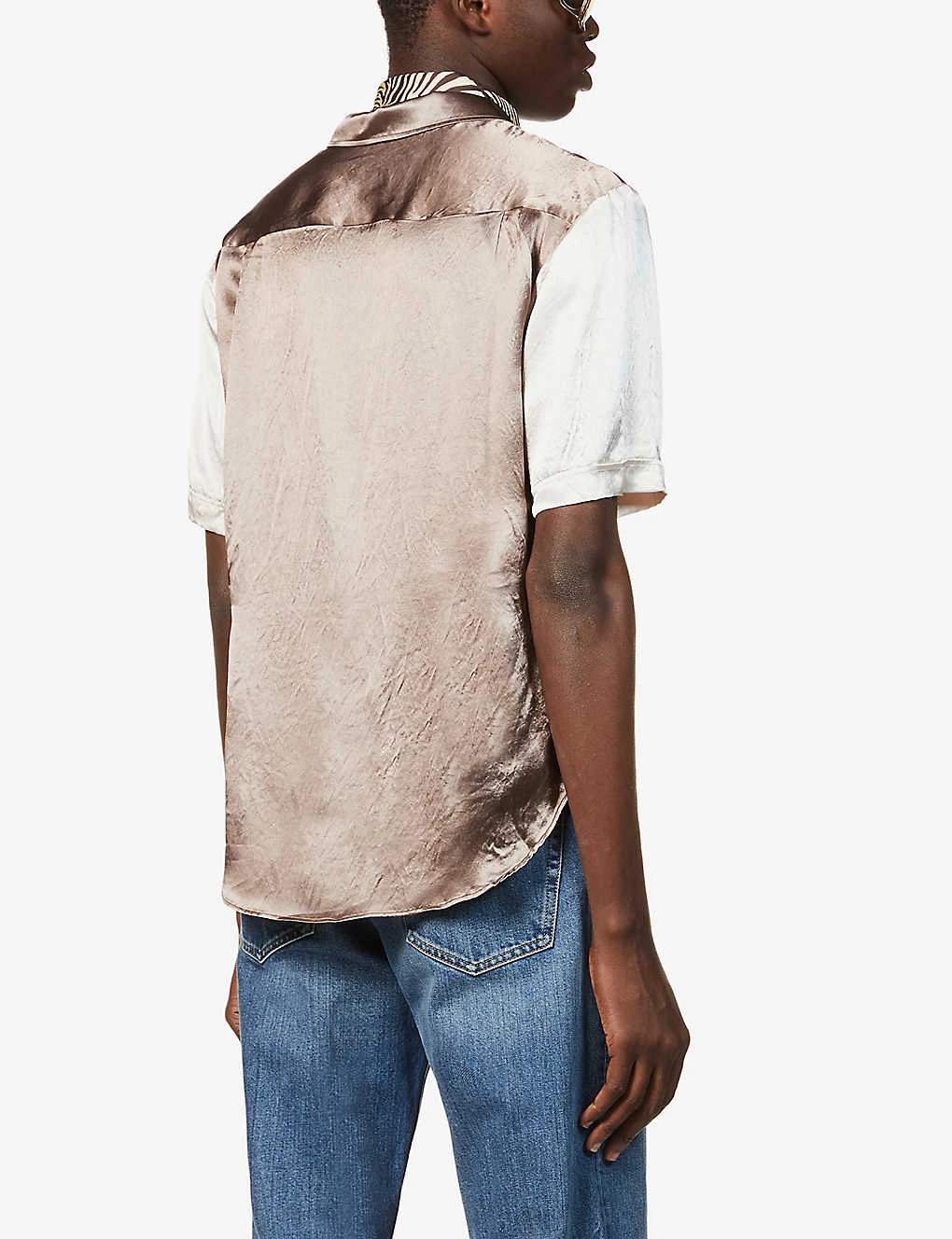 Gucci Hawaii Oversized Satin Bowling Shirt 4 Gucci Hawaii Oversized Satin Bowling Shirt - Image 4