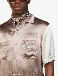 Gucci Hawaii Oversized Satin Bowling Shirt 9 Gucci Hawaii Oversized Satin Bowling Shirt -Outlet Daily Tops Store R03765543 LIGHTFANGOMIX ALT04