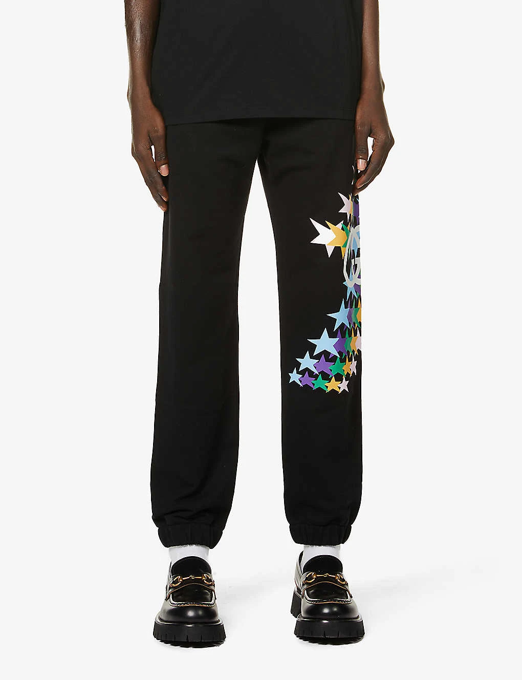 Gucci Diagonal Stars Relaxed-fit Cotton-jersey Jogging Bottoms 3 Gucci Diagonal Stars Relaxed-fit Cotton-jersey Jogging Bottoms - Image 3