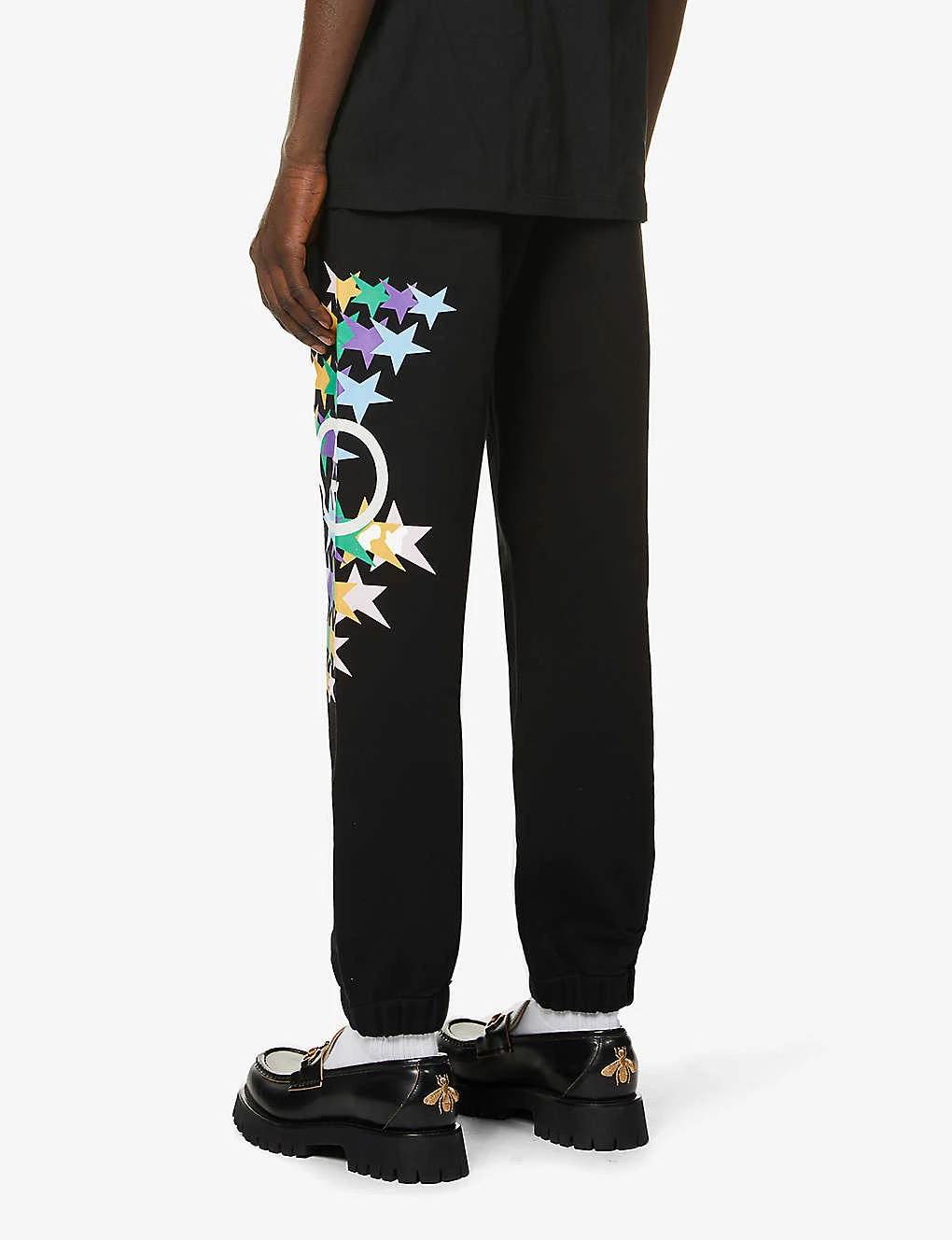 Gucci Diagonal Stars Relaxed-fit Cotton-jersey Jogging Bottoms 4 Gucci Diagonal Stars Relaxed-fit Cotton-jersey Jogging Bottoms - Image 4