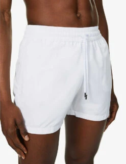 Sport Regular-fit Swim Shorts 9 Sport Regular-fit Swim Shorts -Outlet Daily Tops Store R03766972 WHITE ALT04