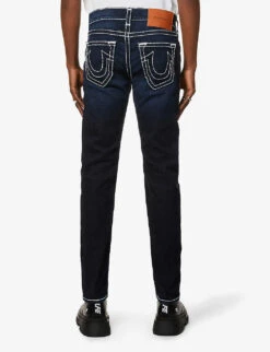 True Religion Rocco Skinny-leg Stretch-denim Jeans -Outlet Daily Tops Store R03791057 MURKYTIDE ALT03