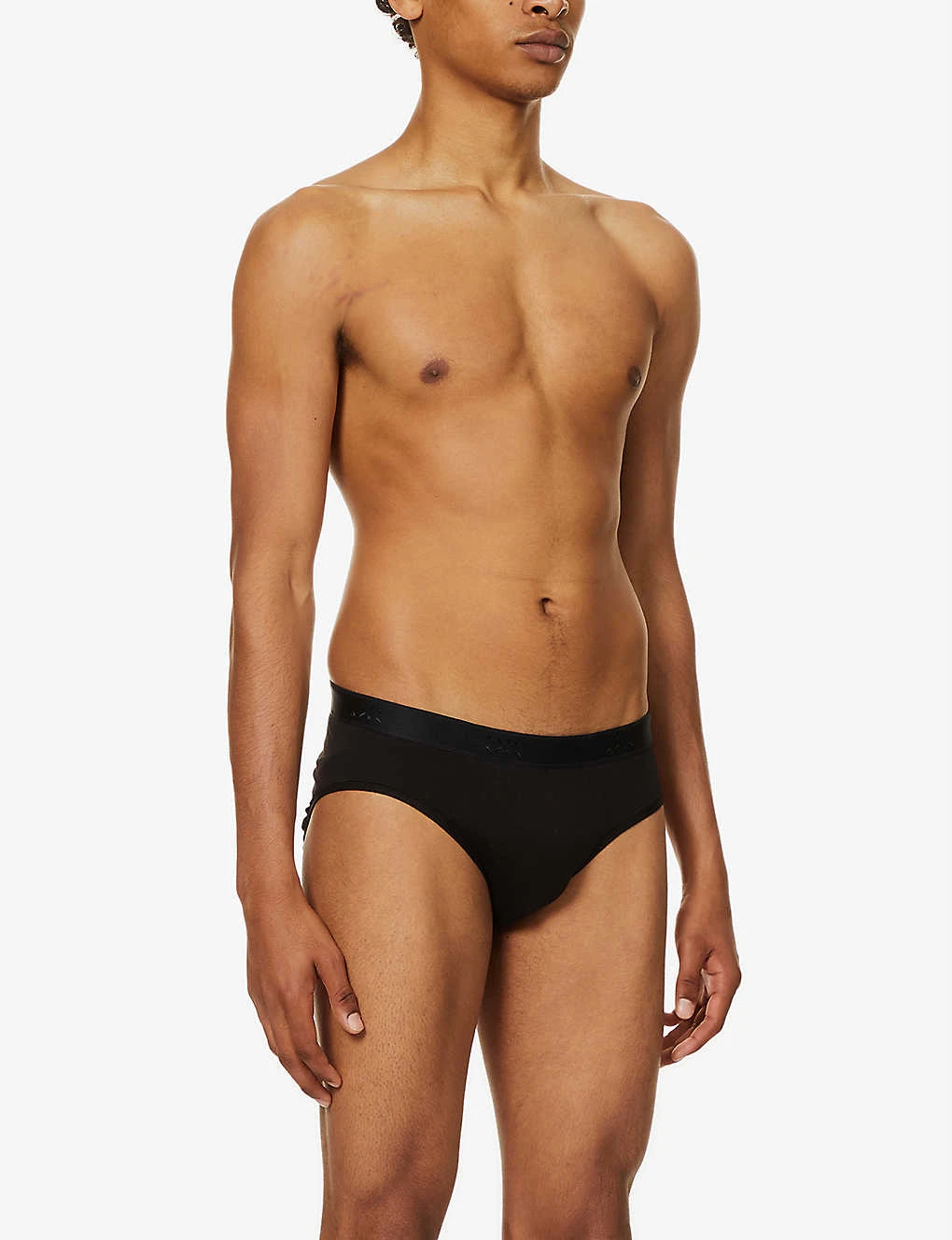 Jack Branded-waistband Stretch-cotton Briefs 2 Jack Branded-waistband Stretch-cotton Briefs - Image 2