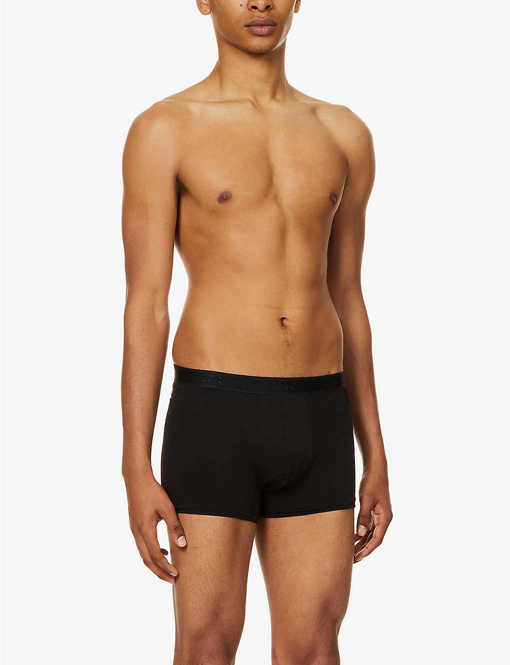 Jack Branded-waistband Stretch-cotton Trunks 2 Jack Branded-waistband Stretch-cotton Trunks - Image 2