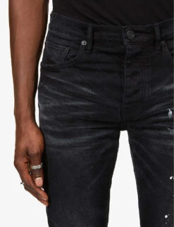 Slim-fit Skinny Stretch-denim Jeans -Outlet Daily Tops Store R03857858 BLACK ALT04