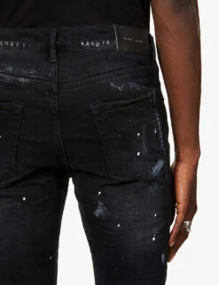 Slim-fit Skinny Stretch-denim Jeans -Outlet Daily Tops Store R03857858 BLACK ALT05