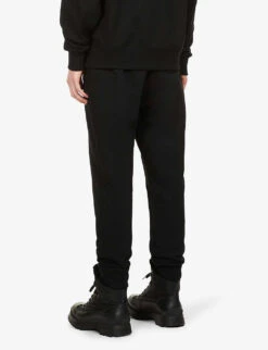 Canada Goose Huron Relaxed-fit Cotton-jersey Jogging Bottoms -Outlet Daily Tops Store R03875517 BLACK ALT03