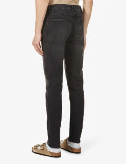 NEUW Ray Slim-fit Tapered-leg Stretch-cotton Denim Jeans -Outlet Daily Tops Store R03882389 BOXCAR ALT03