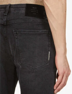 NEUW Ray Slim-fit Tapered-leg Stretch-cotton Denim Jeans -Outlet Daily Tops Store R03882389 BOXCAR ALT05