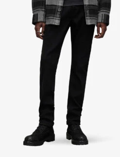 AllSaints Rex Slim-fit Jeans -Outlet Daily Tops Store R03896215 JETBLACK ALT02