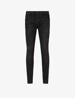AllSaints Rex Slim-fit Tapered Stretch-denim Jeans