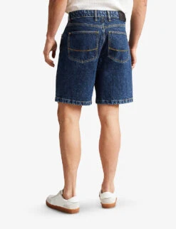 Ted Baker Dutson Stretch-denim Shorts -Outlet Daily Tops Store R03919225 BLUE ALT03