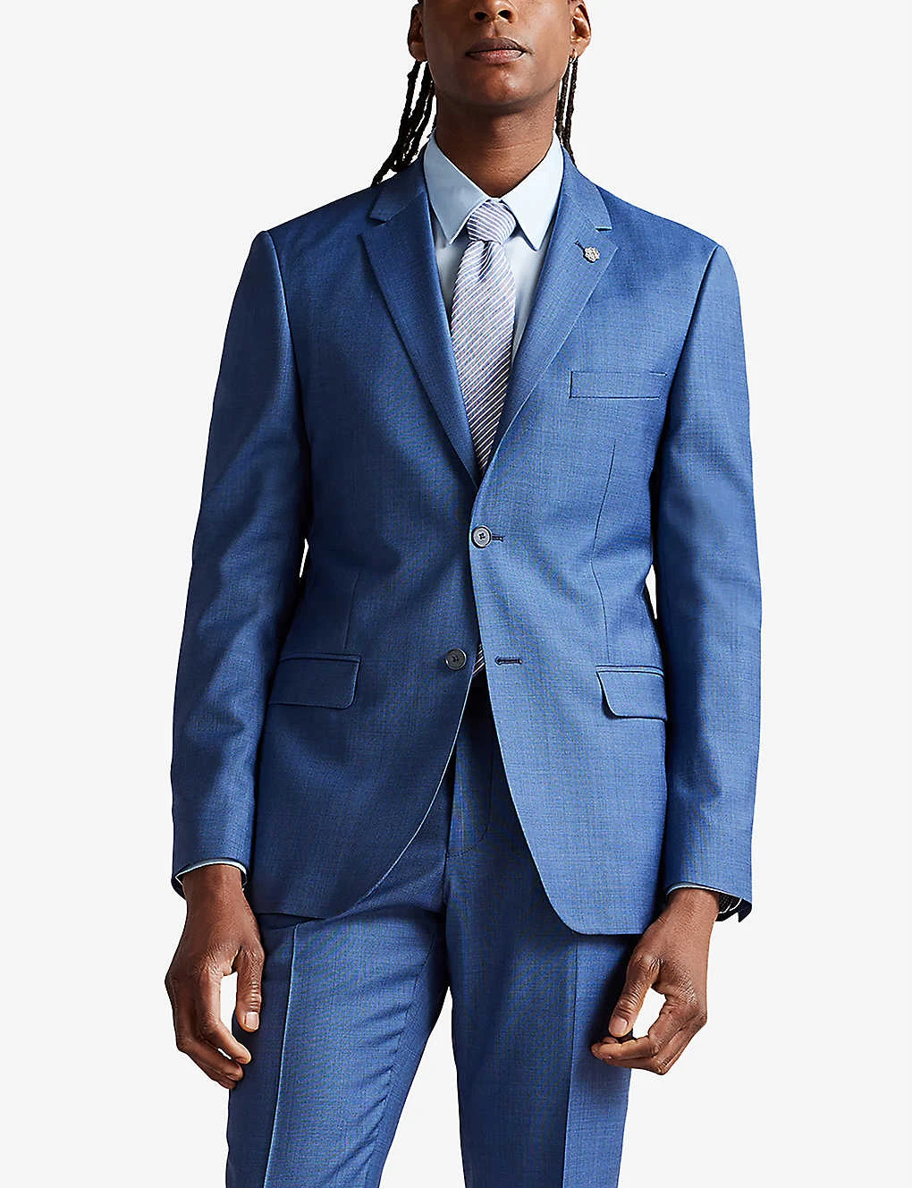 Ted Baker Islass Slim-fit Cotton Shirt 3 Ted Baker Islass Slim-fit Cotton Shirt - Image 3