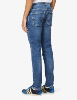 NEUW Lou Slim-fit Straight Cotton-blend Jeans 10 NEUW Lou Slim-fit Straight Cotton-blend Jeans -Outlet Daily Tops Store R03923414 DESTINATION ALT03