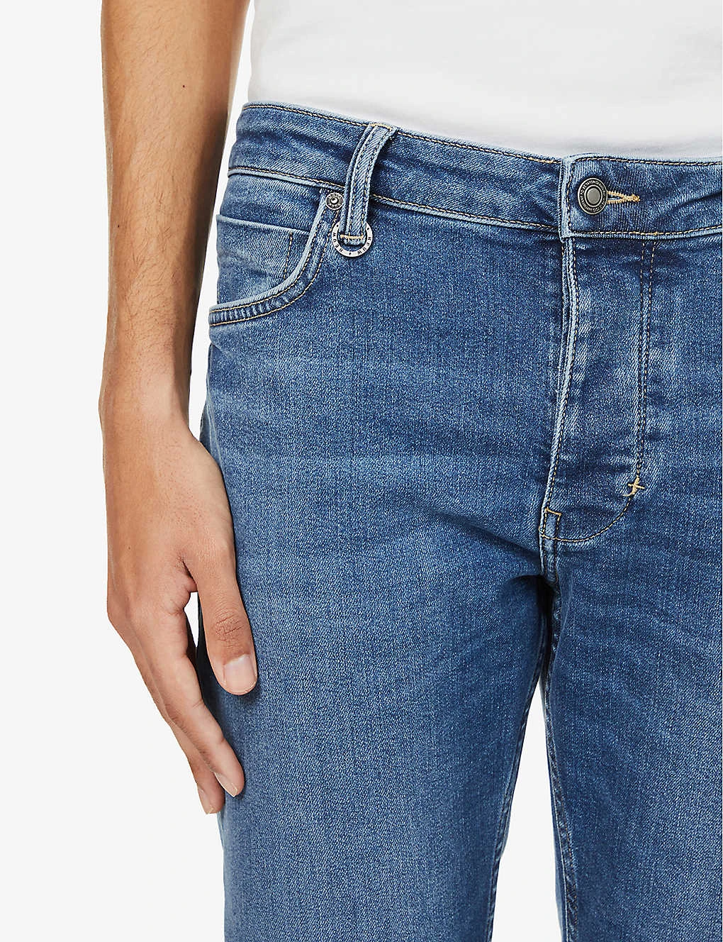 NEUW Lou Slim-fit Straight Cotton-blend Jeans 5 NEUW Lou Slim-fit Straight Cotton-blend Jeans - Image 5