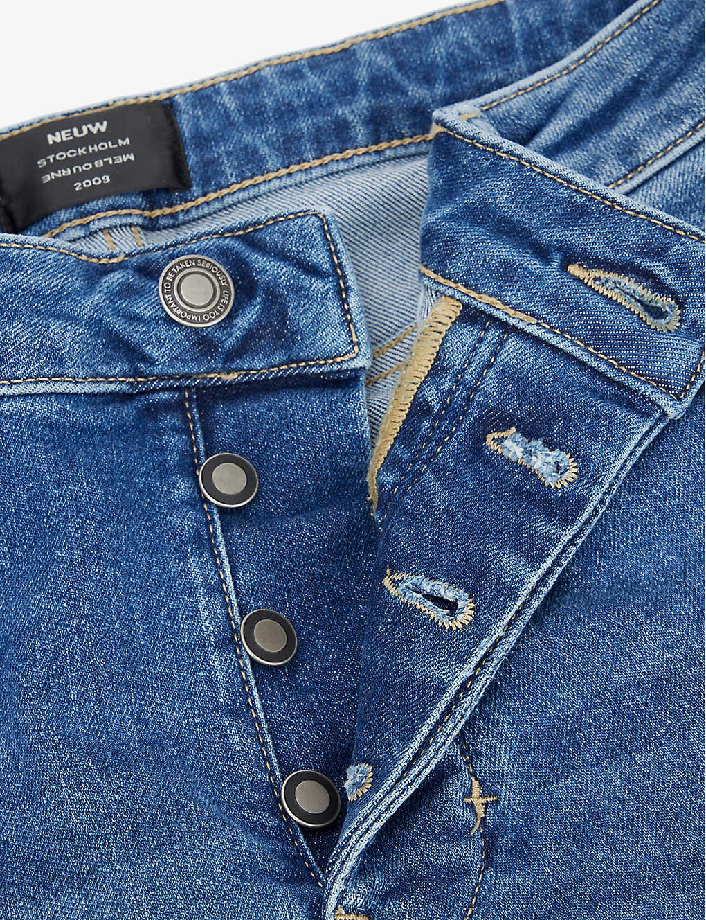 NEUW Lou Slim-fit Straight Cotton-blend Jeans 7 NEUW Lou Slim-fit Straight Cotton-blend Jeans - Image 7