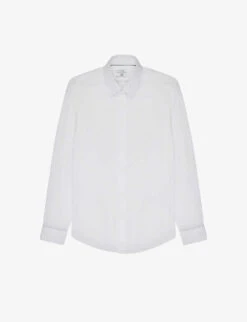 Reiss Kiana Slim-fit Cotton-stretch Shirt